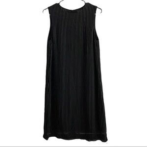 theory corset tee mini dress Theory Corset Tee Dress Elevate Crepe in Cosmic Blue color unlined
